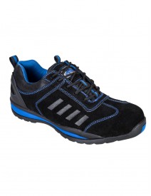 Lusum FW34 Safety Trainer - Black & Blue